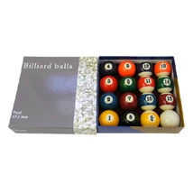 Golyókészlet Pool 57,2 mm-es, 60,3 mm fehér golyóval Golyókészlet Pool 57,2 mm-es, 60,3 mm fehér golyóval