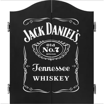 Darts kabinet Mission, Jack Daniels dizájn, limitált széria, fekete