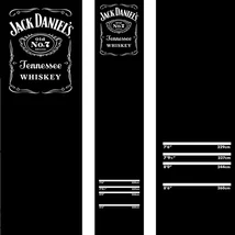 Darts puha szőnyeg Jack Daniels dizájnnal 290×60cm - fekete JD logóval Darts puha szőnyeg Jack Daniels dizájnnal 290×60cm - fekete JD logóval
