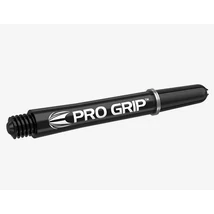 Dart szár rövid Target Pro Grip, fekete 34mm - 9 darabos csomag 