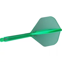 Darts toll és szár egyben Target K-Flex zöld, no2 toll és hosszú szár