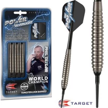 Darts szett TARGET soft POWER SILVERLIGHT 18g - Phil Taylor Darts szett TARGET soft POWER SILVERLIGHT 18g - Phil Taylor