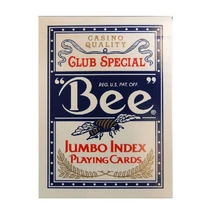 Bee DI JU kék hátlappal 2 Jumbo index (2 nagy számmal)