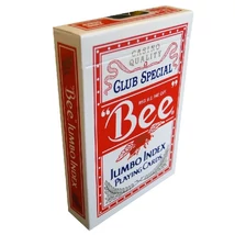 Bee DI JU piros hátlappal 2 Jumbo index (2 nagy számmal)