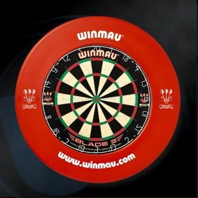 Falvédő dart tábla köré- felirattal WINMAU - több színben
