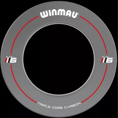 Winmau falvédő Darts tábla köré, Blade 6 dizájn, szürke