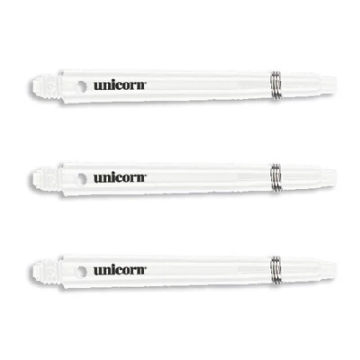 Dart szár Unicorn Gripper, hosszú - fehér