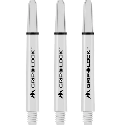 Darts szár Mission GripLock, fehér, 48mm, hosszú