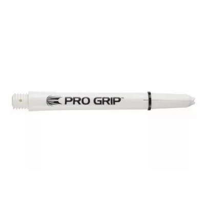 Dart szár hosszú Target Pro Grip, fehér 48mm - 9 darabos csomag