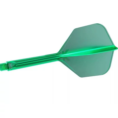 Darts toll és szár egyben Target K-Flex zöld, no6 toll és hosszú szár 