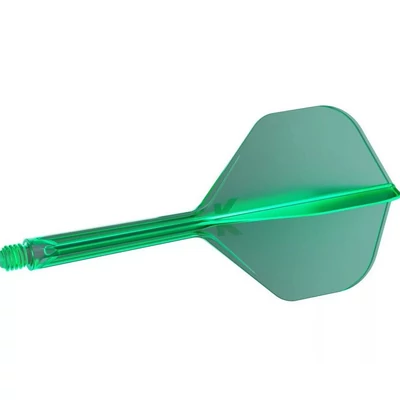 Darts toll és szár egyben Target K-Flex zöld, no2 toll és hosszú szár 