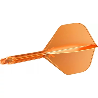 Darts toll és szár egyben Target K-Flex neon narancssárga, no6 toll és közepes szár 