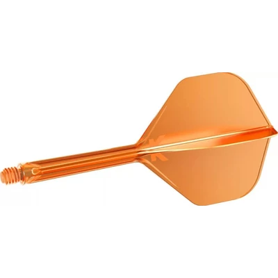 Darts toll és szár egyben Target K-Flex neon narancssárga, no2 toll és hosszú szár 