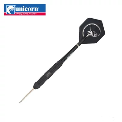 Darts szett Unicorn steel 24g, CORE PLUS, black brass