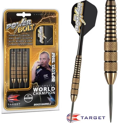 Dart szett TARGET steel POWER BRASS 24g