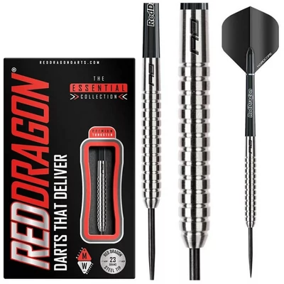 Darts szett Red Dragon steel Rebel, 90% wolfram, 23g