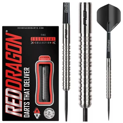 Darts szett Red Dragon steel Rebel, 90% wolfram, 21gr